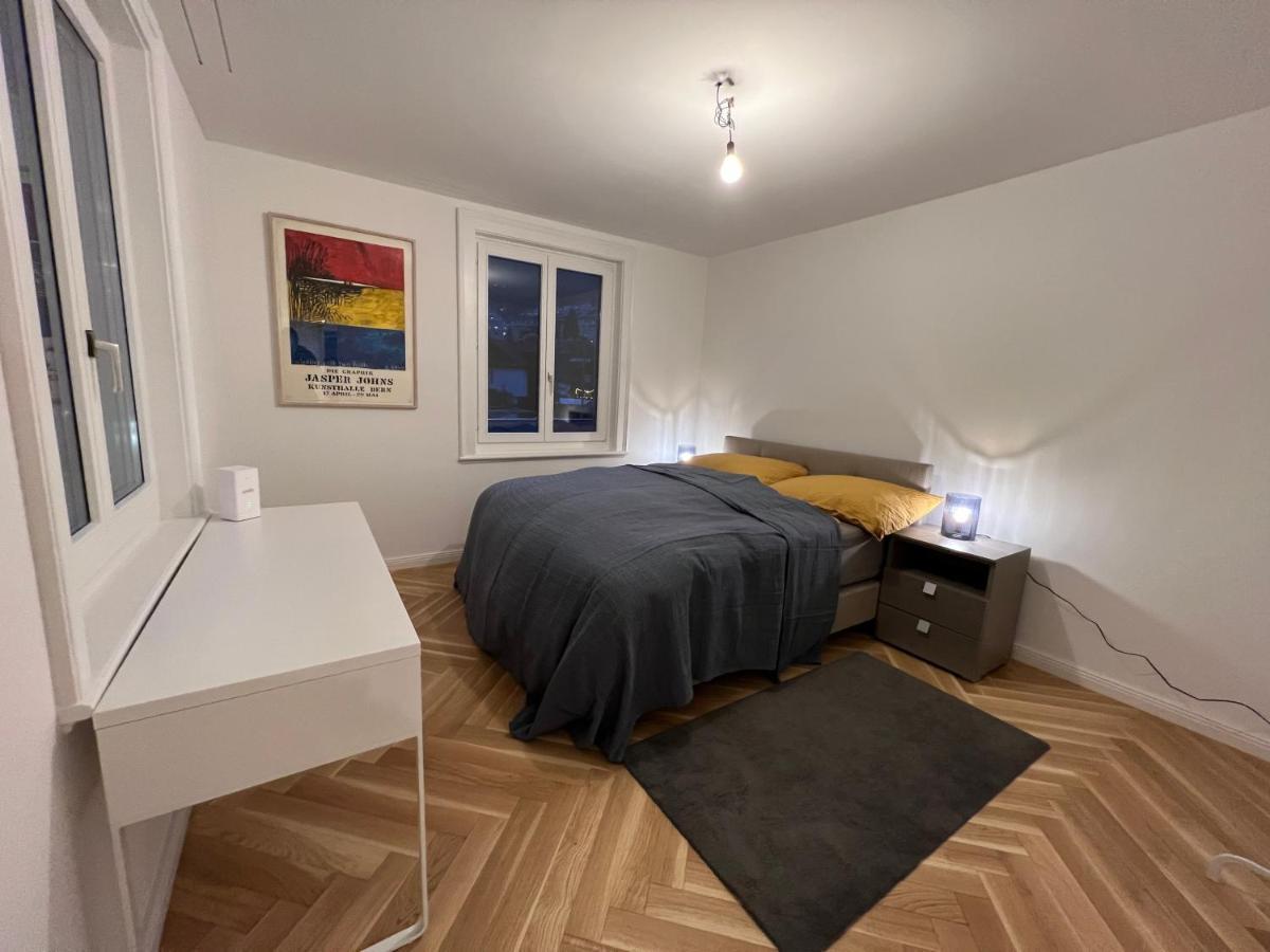 Modernes Apartment Am Fuss Des Pilatus - Skigebiet Hergiswil Zewnętrze zdjęcie